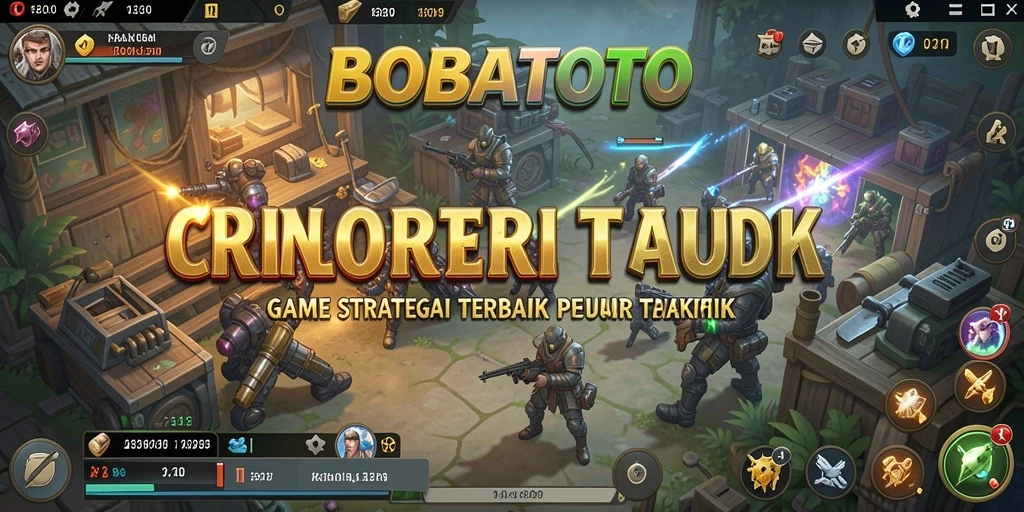 Tangkapan layar gameplay BOBATOTO menampilkan taktik dalam aksi.