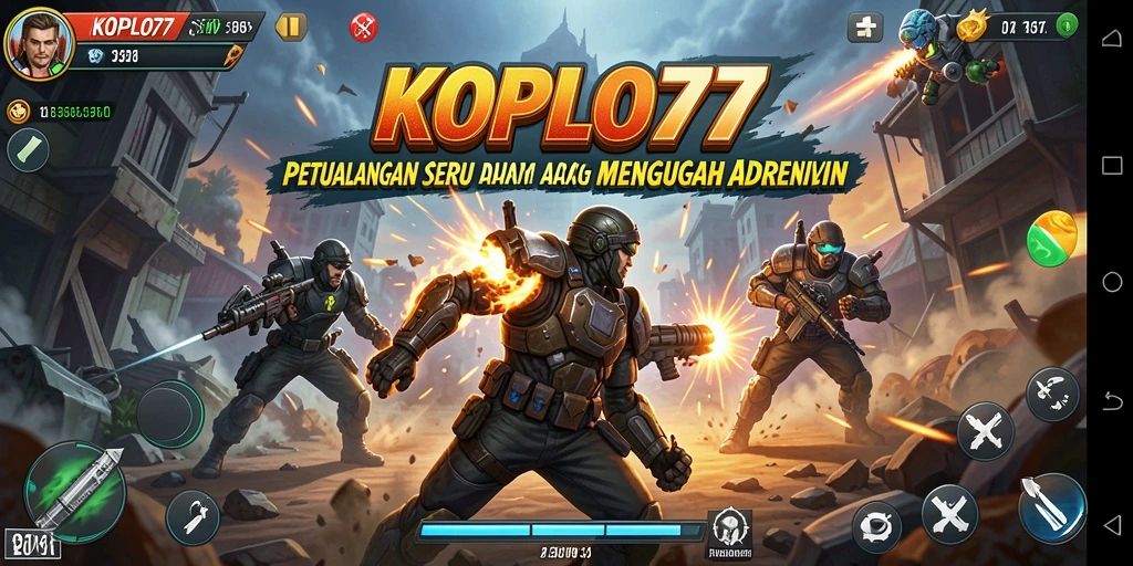Screenshot gameplay KOPLO77 yang mendebarkan dengan aksi penuh adrenalin.