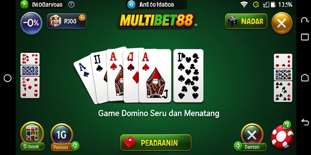 Tampilan gameplay MULTIBET88 yang menarik dan interaktif.