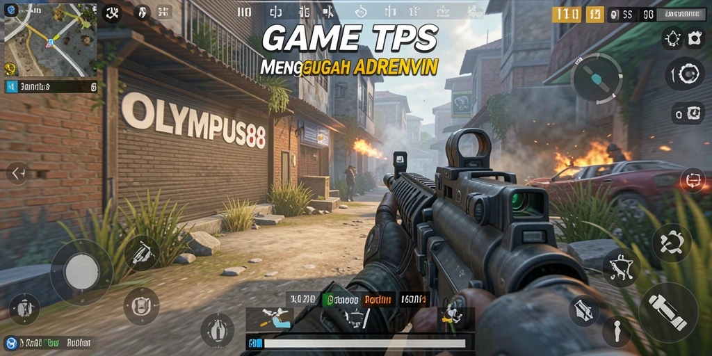 Gameplay seru OLYMPUS88 menampilkan aksi tembak-menembak yang intens.